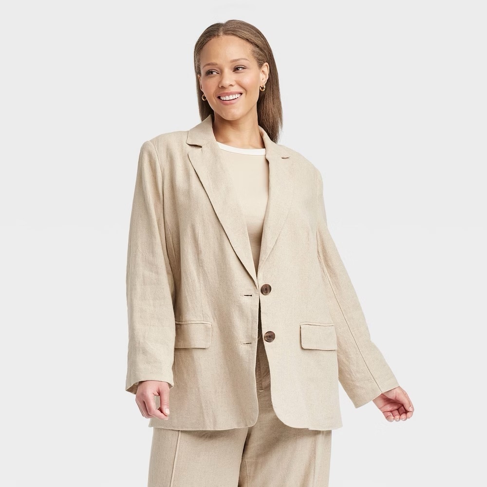 Target Women's Tan Blazer